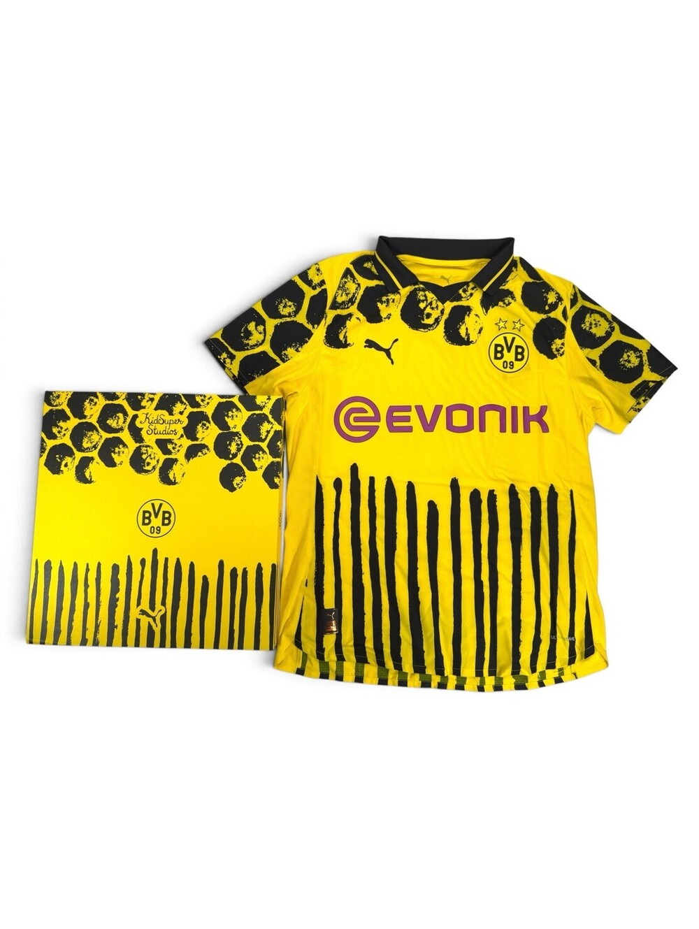 Puma Borussia Dortmund BVB x KidSuper $150 Boxed Special Box Jersey LARGE L